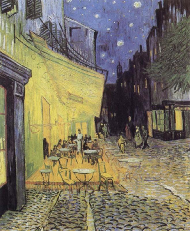 Vincent Van Gogh Cafe Tarrasse by night China oil painting art